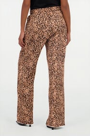 JC Pantalon motif Leopard Skin BEIGE VFT136-VF215