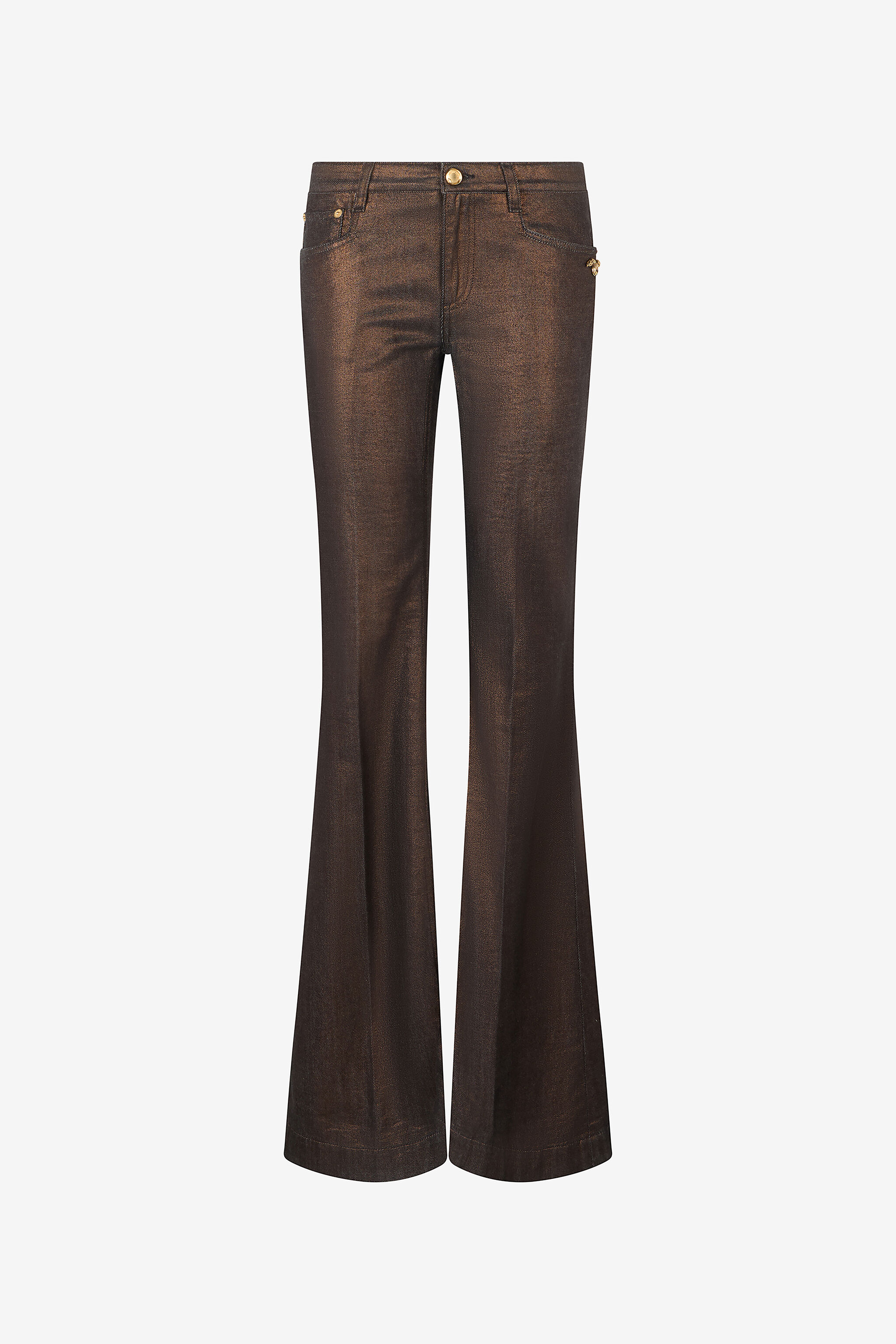 RC Bronze and Black Flared Jeans RC Bronze and Black Flared Jeans BRONZE/BLACK WWJ205-VT001
