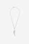RC Crystal-Embellished Tiger Tooth Necklace RC Crystal-Embellished Tiger Tooth Necklace NIKEL/CRYSTAL PNG001-AM008