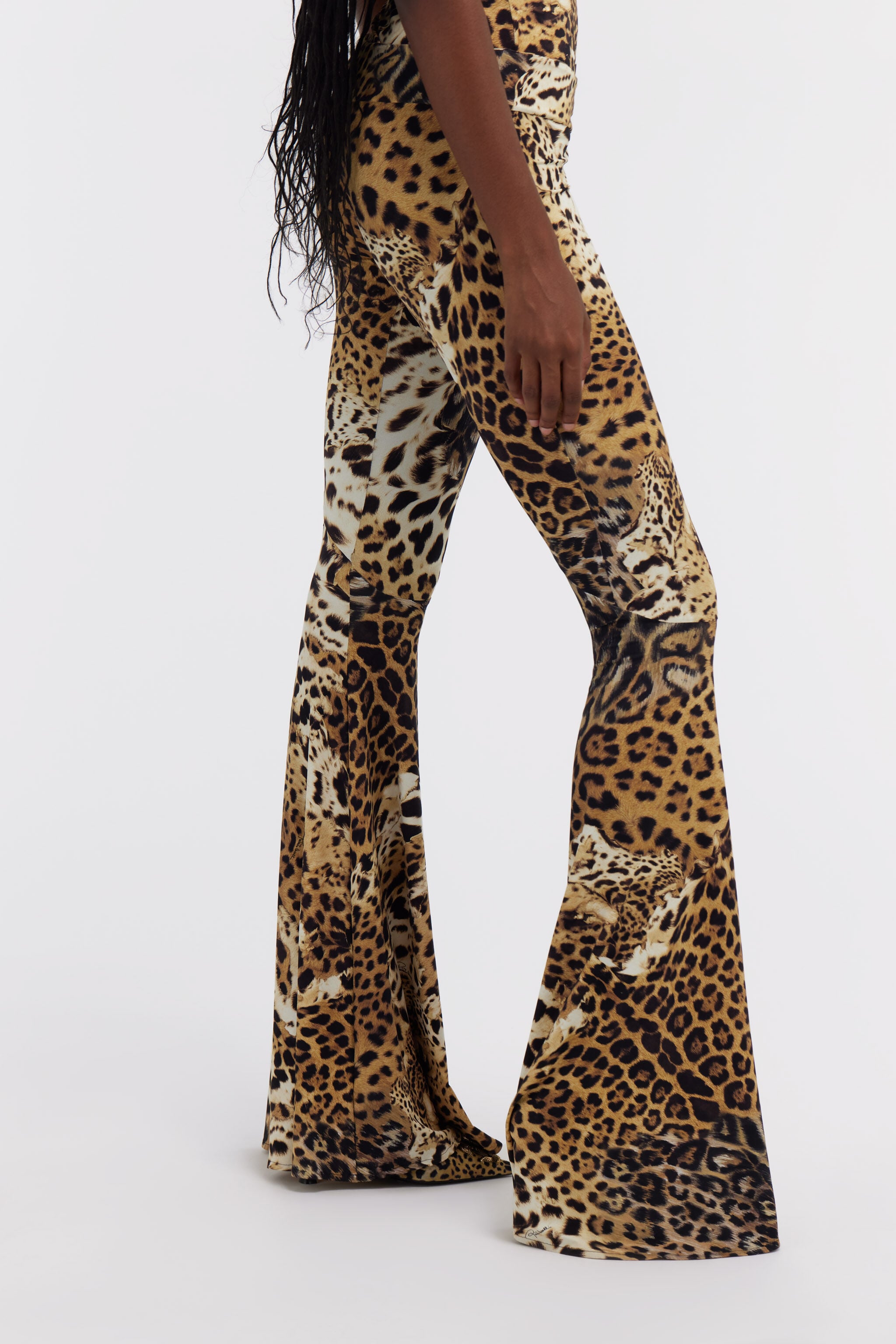 RC Jaguar Skin print trousers RC Jaguar Skin print trousers Light Brown SKT204-LNG34