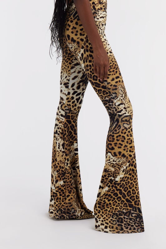 RC Jaguar Skin print trousers RC Jaguar Skin print trousers Light Brown SKT204-LNG34