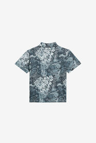JU Polo Stampa Paisley BLUE WJT61J-7MR35