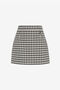 RC Gingham Mini Skirt RC Gingham Mini Skirt Black/White RKT308-GA007