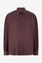 RC Chemise En Soie Mélangée Avec Monogramme Sur Toute La Surface Violet VRT711-RK010