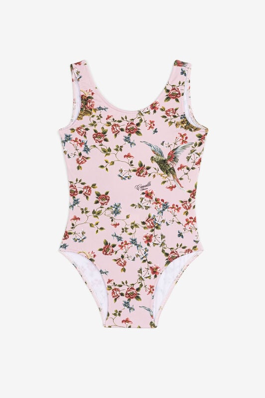 JU Traje de baño con estampado Floral JU Traje de baño con estampado Floral Rosa OJW003-LL011