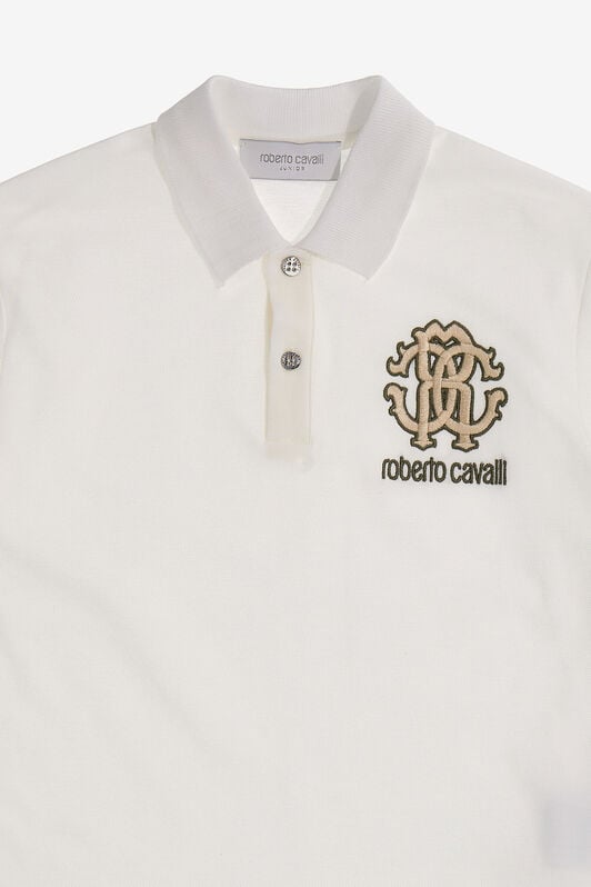 JU Polo avec logo JU Polo avec logo Blanc SJT633-KB002