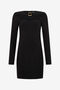 JC Robe courte à manches longues avec découpes JC Robe courte à manches longues avec découpes BLACK VFT270-VF420