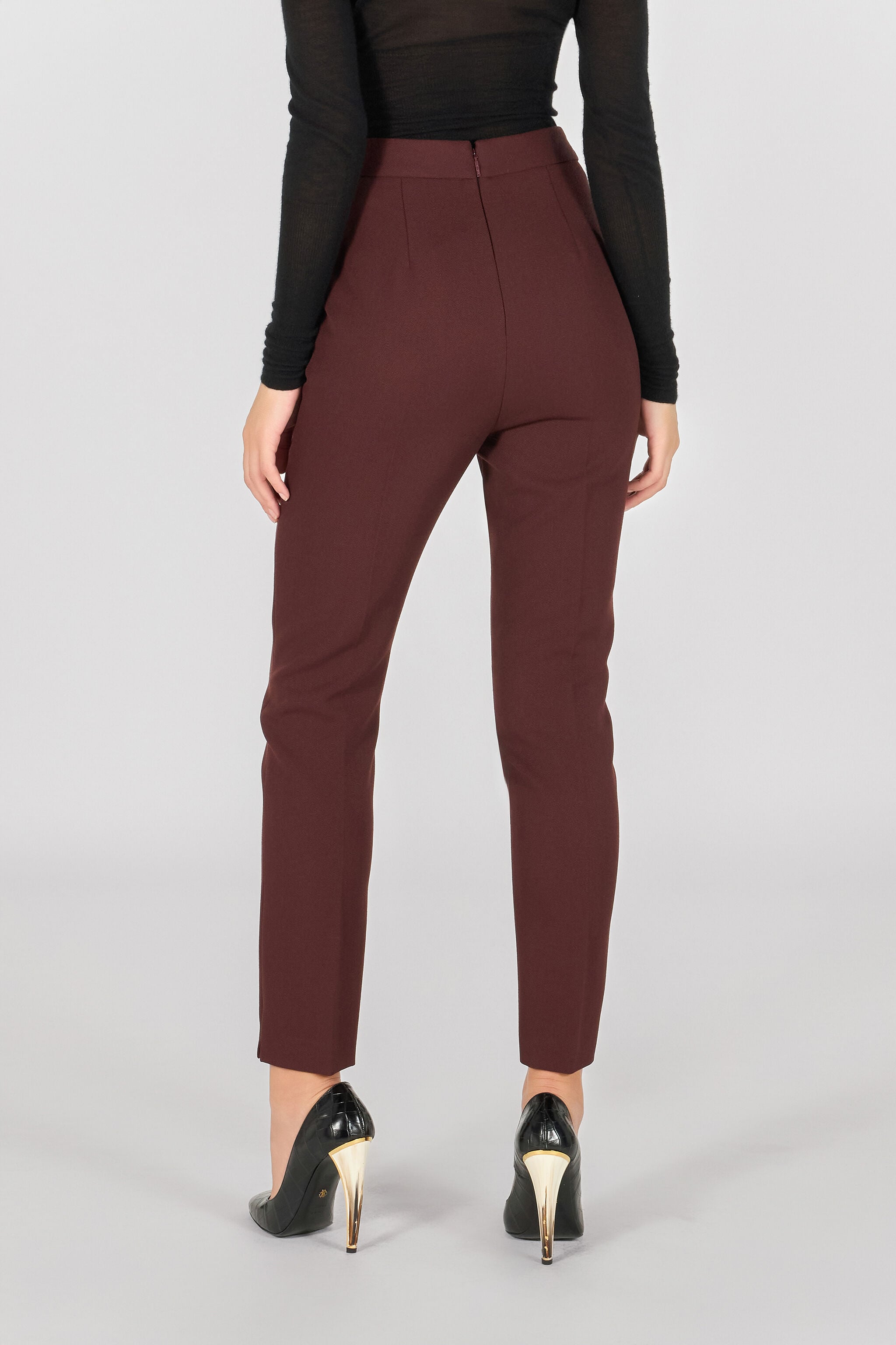 RC High-waisted trousers Purple TWT203-WP059