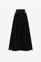RC Falda de algodón con bordado inglés RC Falda de algodón con bordado inglés Negro QKT330-CH030