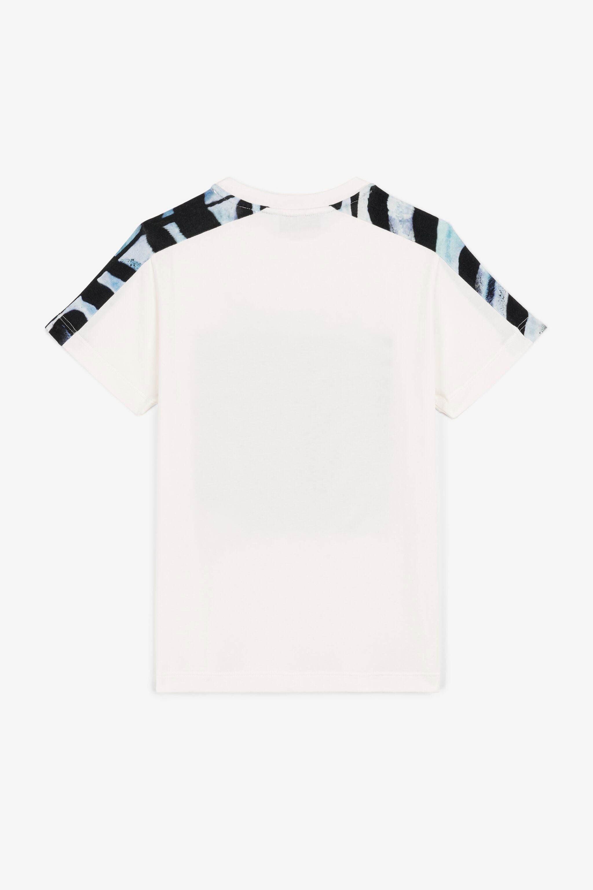 JU T-Shirt mit Logo-Print JU T-Shirt mit Logo-Print BIANCO 110601 OJT660-ISA2J
