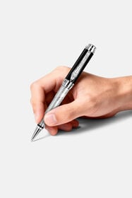 RC Roberto Cavalli Serpentine Ballpoint Pen SILVER BLACK VALG01-IG257