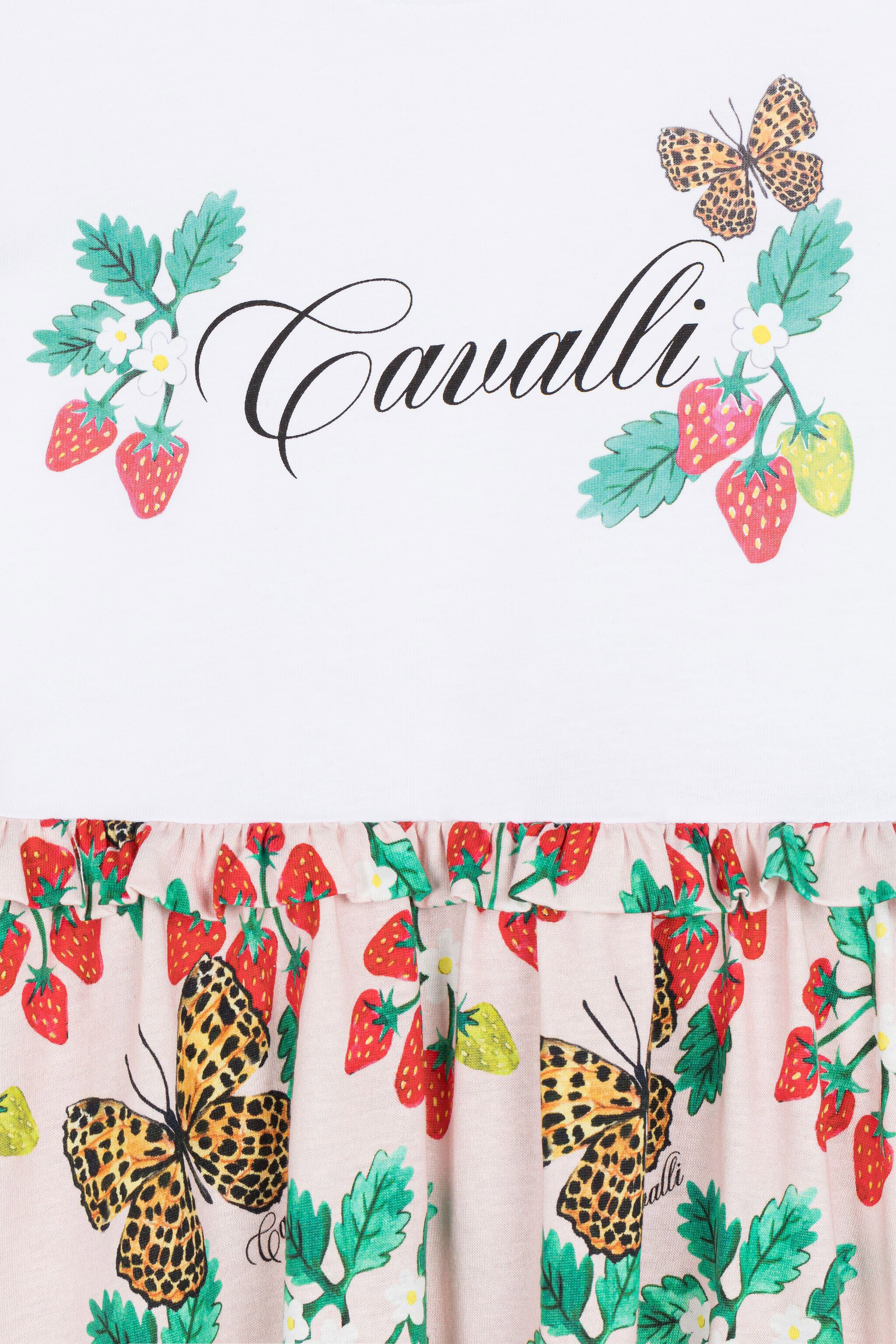 JU Logo-print short-sleeve dress JU Logo-print short-sleeve dress White QJT113-JV025