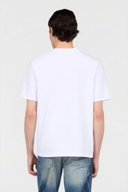 RC White T-Shirt With Printed Snake WHITE XNT61B-JD060