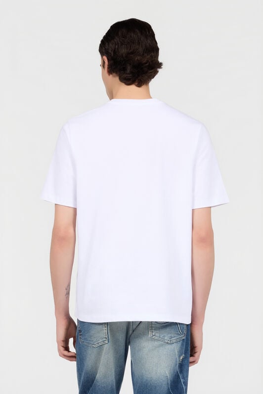 RC White T-Shirt With Printed Snake RC White T-Shirt With Printed Snake WHITE XNT61B-JD060