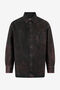 RC Camisa Vaquera Lavada En Negro Y Rojo DARK RED SOJ71A-DL020