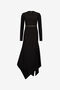 JC Just Cavalli Asymmetric Hem Dress JC Just Cavalli Asymmetric Hem Dress BLACK VFT277-VF427