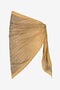 RC Pareo In Seta Con Stampa Serpentine Beige E Sabbia RC Pareo In Seta Con Stampa Serpentine Beige E Sabbia BEIGE/SAND WWI005-SQS31
