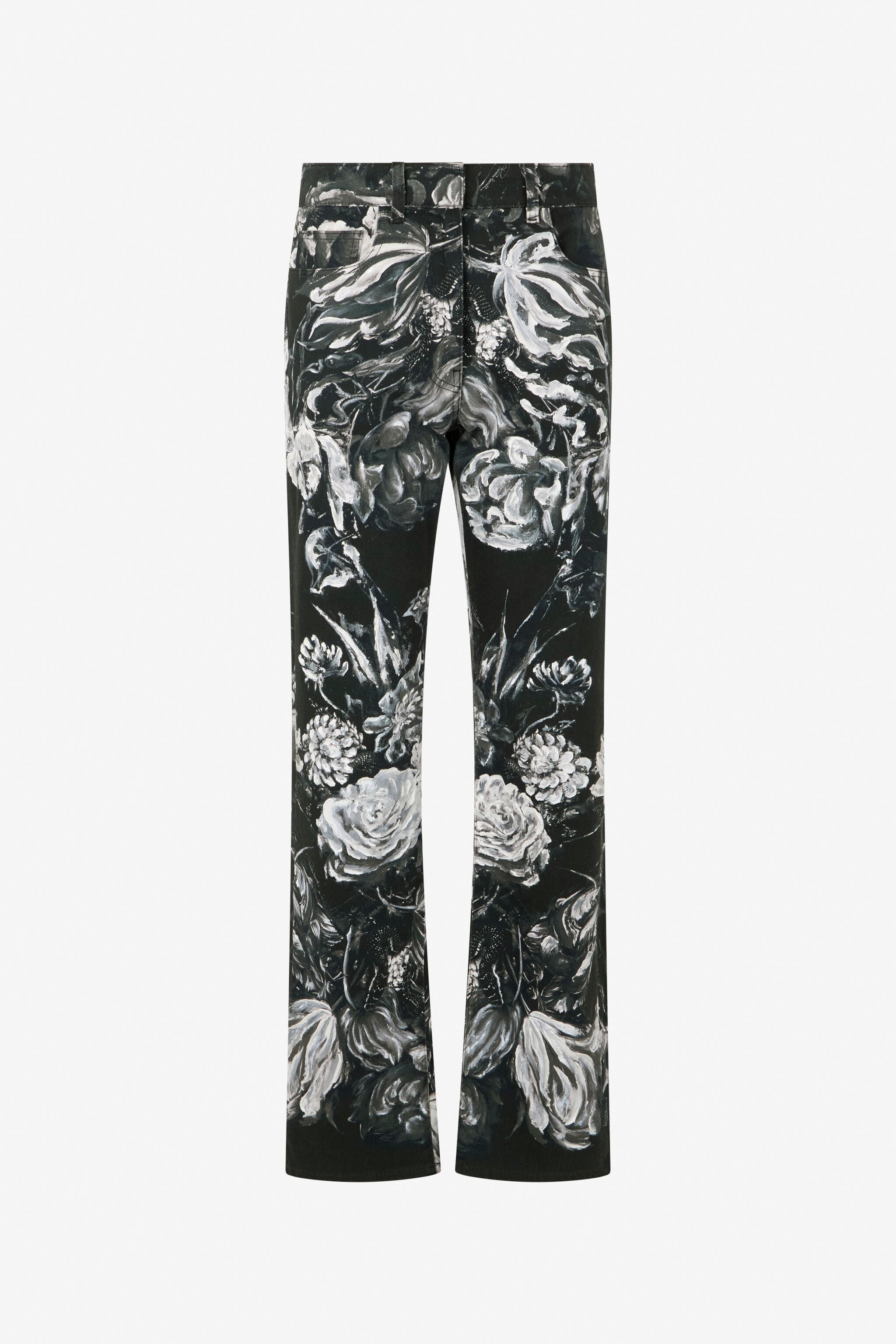 RC Jeans Con Estampado Fiammingo Flowers BLACK/GREY XWJ203-DAT77