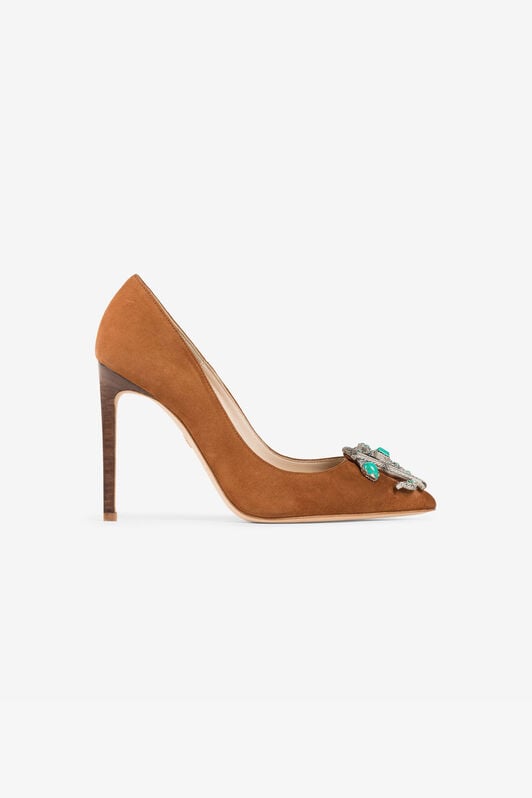 RC Zapatos de tacón Mirror Snake RC Zapatos de tacón Mirror Snake Marrón RKS013-PNC00