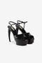 RC Tiger Tooth platform sandals RC Tiger Tooth platform sandals Black QKS034-PZ181