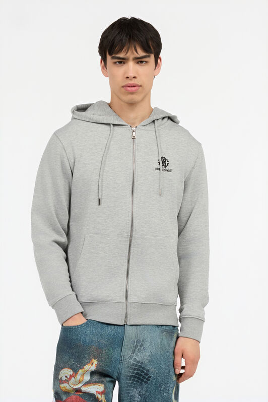 RC Grey Hoodie with Zip GREY POT69A-CF052