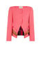 RC Chameleon Rug-Print Panelled Jacket RC Chameleon Rug-Print Panelled Jacket Fuchsia KQR403-HR005