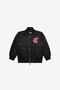 JC Bomber Jacket with Logo Patch Detail JC Bomber Jacket with Logo Patch Detail BLACK XFT40D-SB004