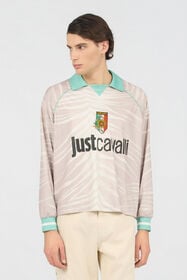 JC Sports Jersey With Natural Barb Print And JC Logo 003+802+810 WFT051-WF081