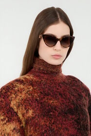 RC Occhiali da sole cat-eye HAVANA BROWN VALD13-ID251