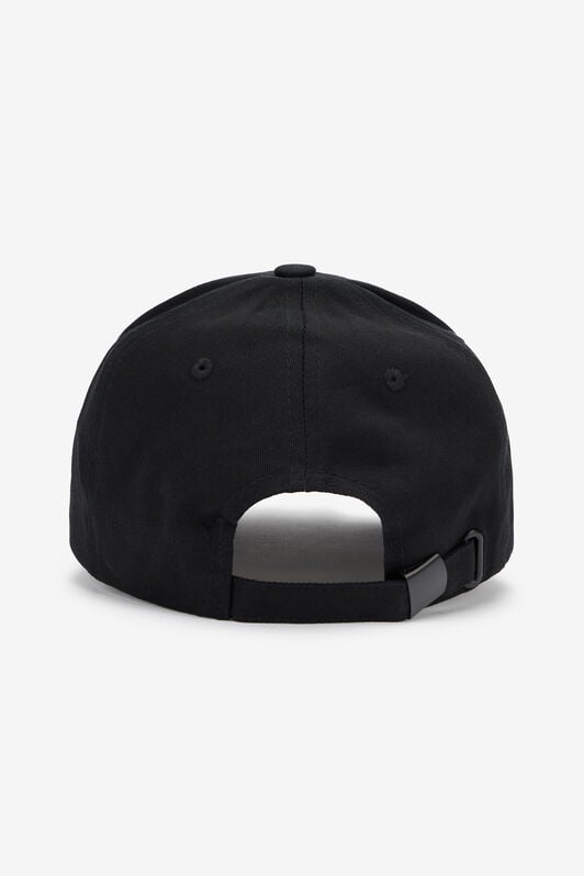 JC Black Cotton Baseball Cap With Logo JC Black Cotton Baseball Cap With Logo BLACK UFA001-UF275
