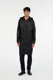 RC Black caban with RC monogram all over BLACK ROT50M-DJ005