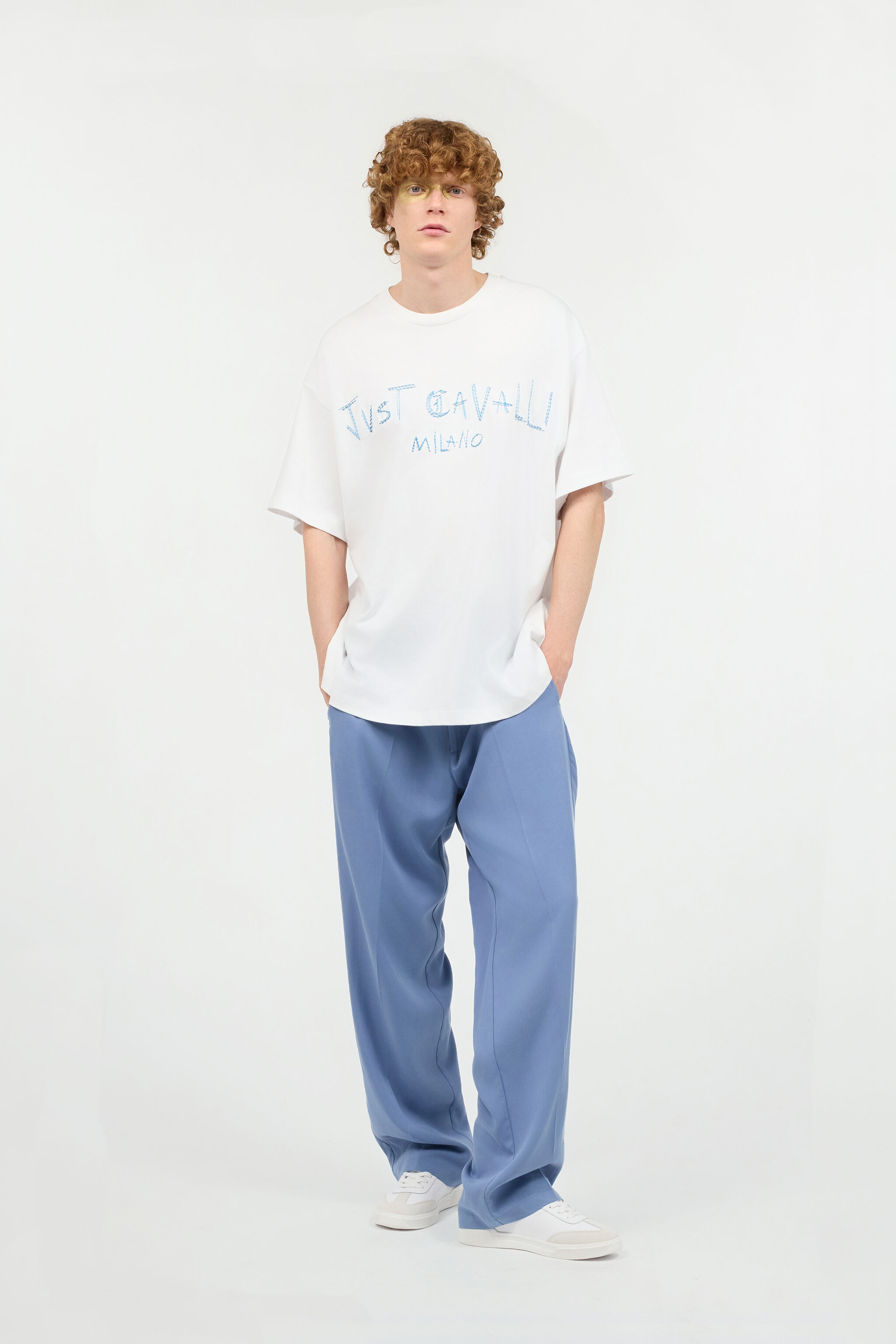 JC Pants With Branded Waistband JC Pants With Branded Waistband Blue UFT004-UF018