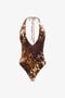 RC Appaloosa Print Bodysuit RC Appaloosa Print Bodysuit Brown TKT617-LNN08