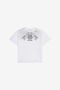 JU T-shirt blanc optique avec imprimé feuilles et logo JU T-shirt blanc optique avec imprimé feuilles et logo OPTICAL WHITE VJT60L-JD001