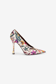 RC Florentine Flower Print Pump MULTI FLOWER WHITE VKS120-SE380