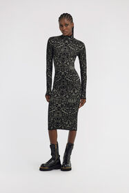 RC Knitwear Dress Schwarz TWM102-MI009