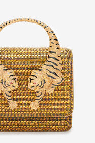 RC Mini Roar Bag With Crystals RC Mini Roar Bag With Crystals Gold SKB025-PZC98