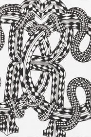 RC Snake-Print Cotton T-shirt WHITE WNT61H-JD022