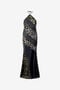 RC Robe Longue Vaporeuse Avec Motif Tacheté RC Robe Longue Vaporeuse Avec Motif Tacheté NERO ORO VQT130-FC005