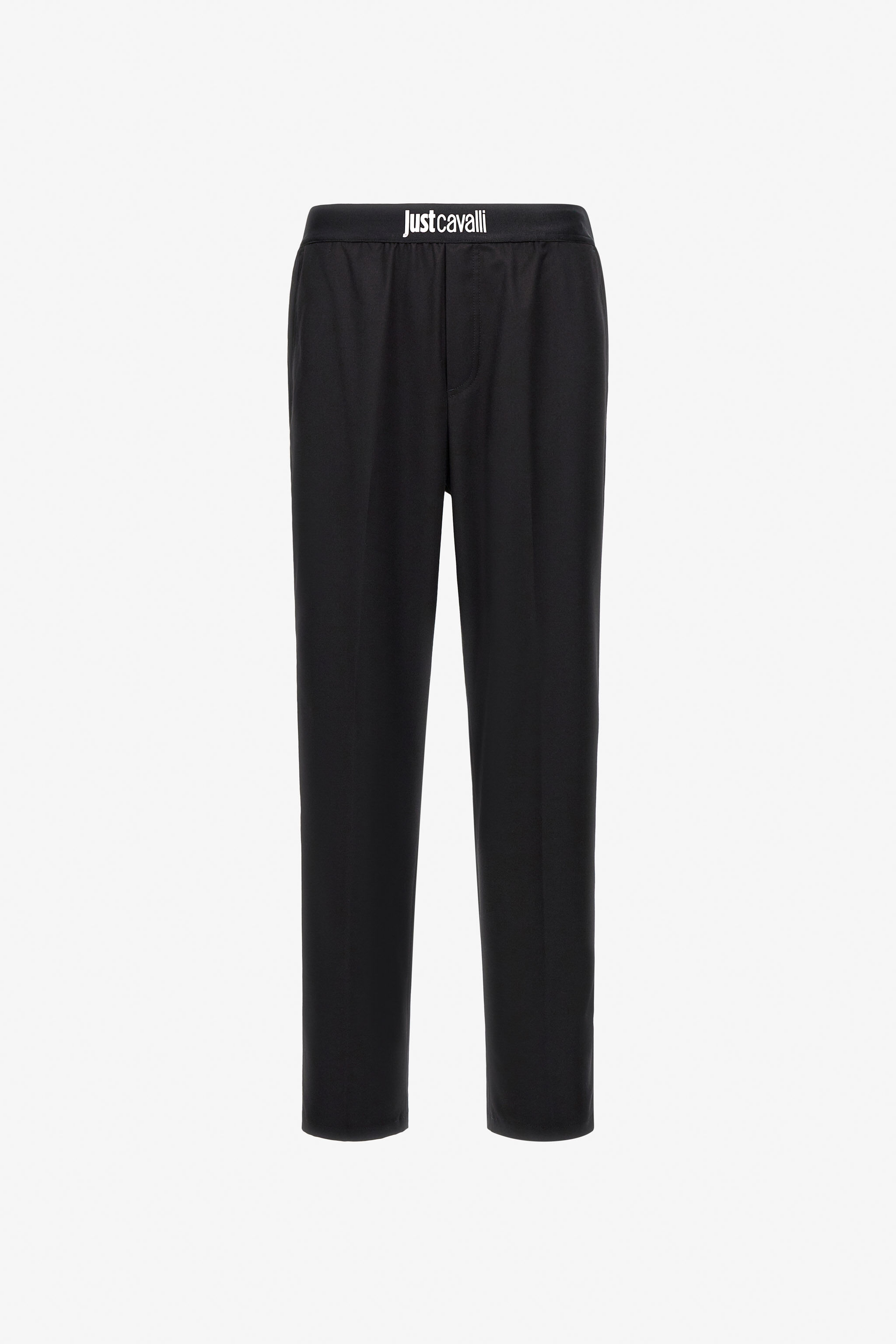 JC Just Cavalli Pants with Elastic Waist JC Just Cavalli Pants with Elastic Waist Schwarz RRT000-RR041