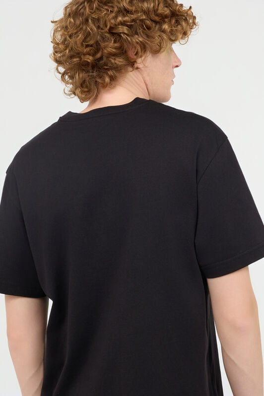 JC T-Shirt With Front Logo Print JC T-Shirt With Front Logo Print Black UFT067-UF087