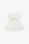 JU RC logo dress White TJT107-KU012
