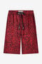 JC Short À Imprimé Jaguar Skin JC Short À Imprimé Jaguar Skin Rouge UFT013-UF033
