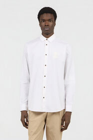 RC White Shirt with Monogram RC Embroidery WHITE SOT70P-FN006