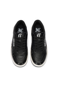 JC Sneakers nere con logo BLACK VFS085-VF613