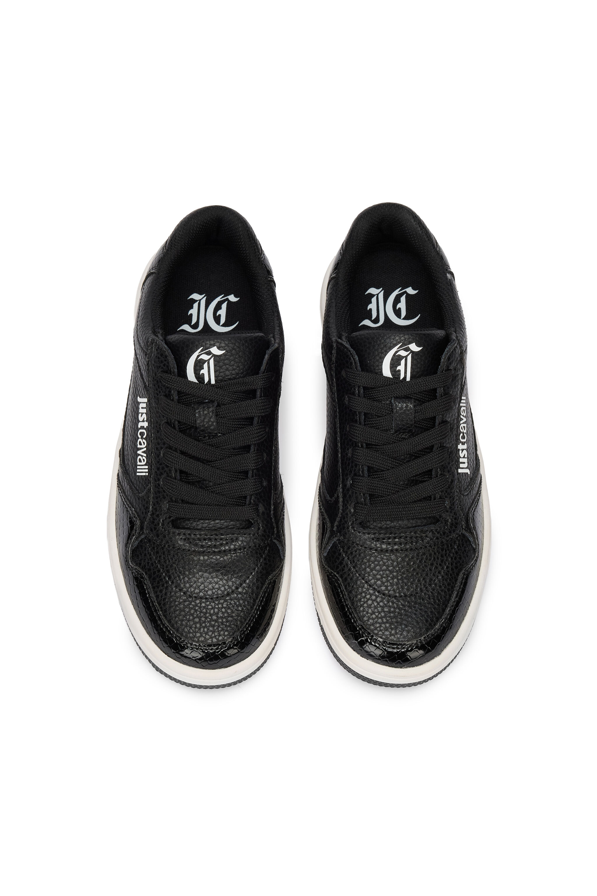JC Sneakers nere con logo JC Sneakers nere con logo BLACK VFS085-VF613