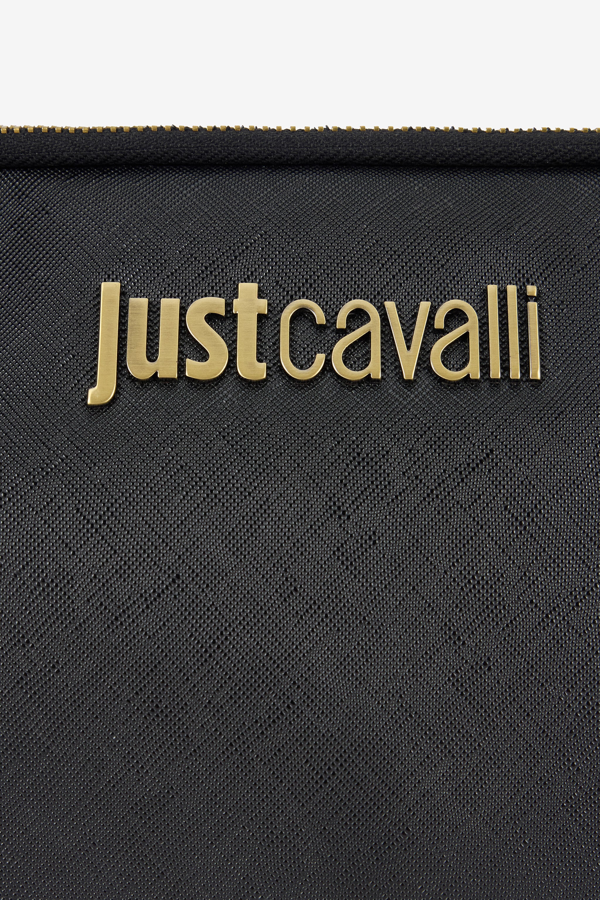 JC Just Cavalli Black Shoulder Bag With Logo JC Just Cavalli Black Shoulder Bag With Logo BLACK VFB029-VF561