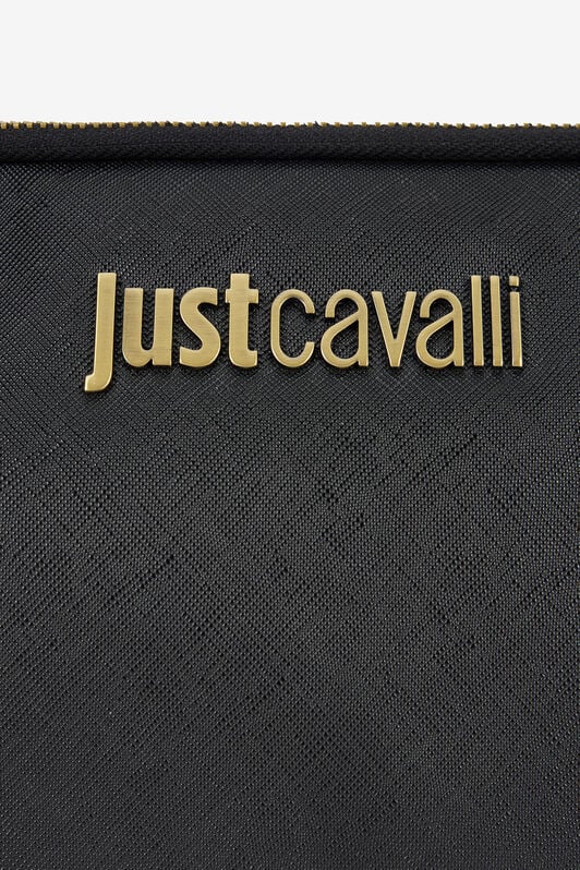 JC Just Cavalli Black Shoulder Bag With Logo JC Just Cavalli Black Shoulder Bag With Logo BLACK VFB029-VF561