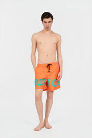 JC Costume Shorts Stampa Logo Just Cavalli ARANCIO UFT078-UF117