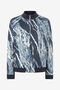 RC Sweatshirt With Zip And Rubane Print RC Sweatshirt With Zip And Rubane Print Dark blue URT66A-2QN78